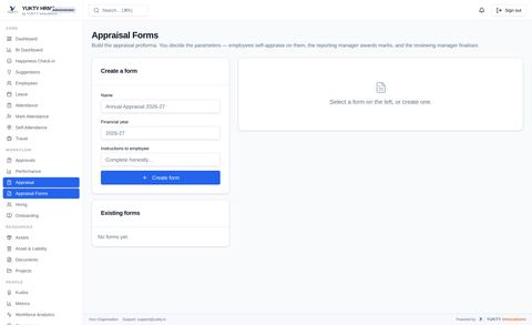 Appraisal Forms