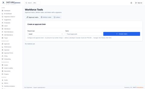 Workforce Tools